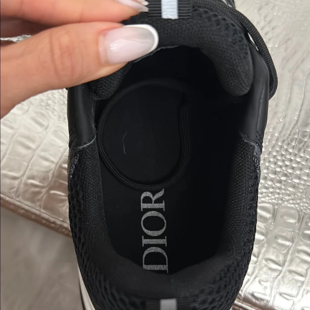 Dior Black and White Sneakers - Picture 2 of 5
